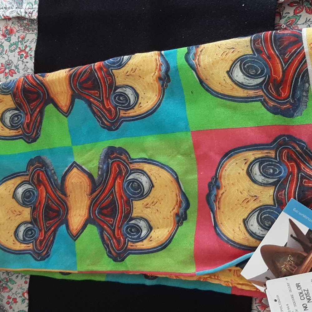 Duck Square Scarf Las Vegas Neon Museum